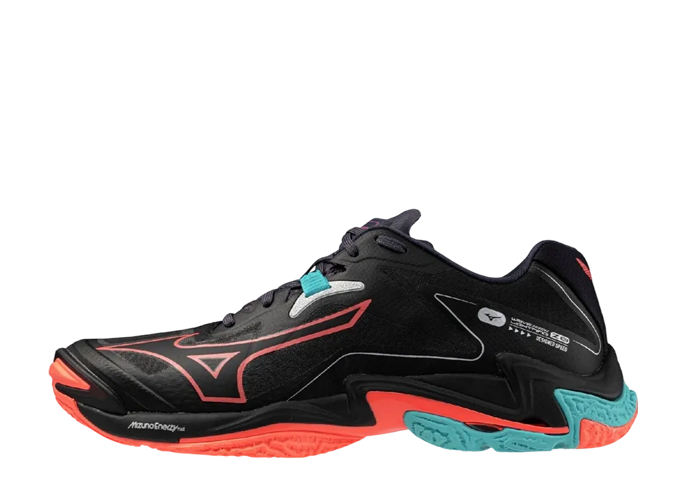 ミズノ ウエーブライトニング Z8 "ブラック/オレンジ/ブルー"