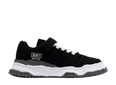 Maison MIHARA YASUHIRO KEITH OG Sole Canvas Low-top Sneaker "Black"