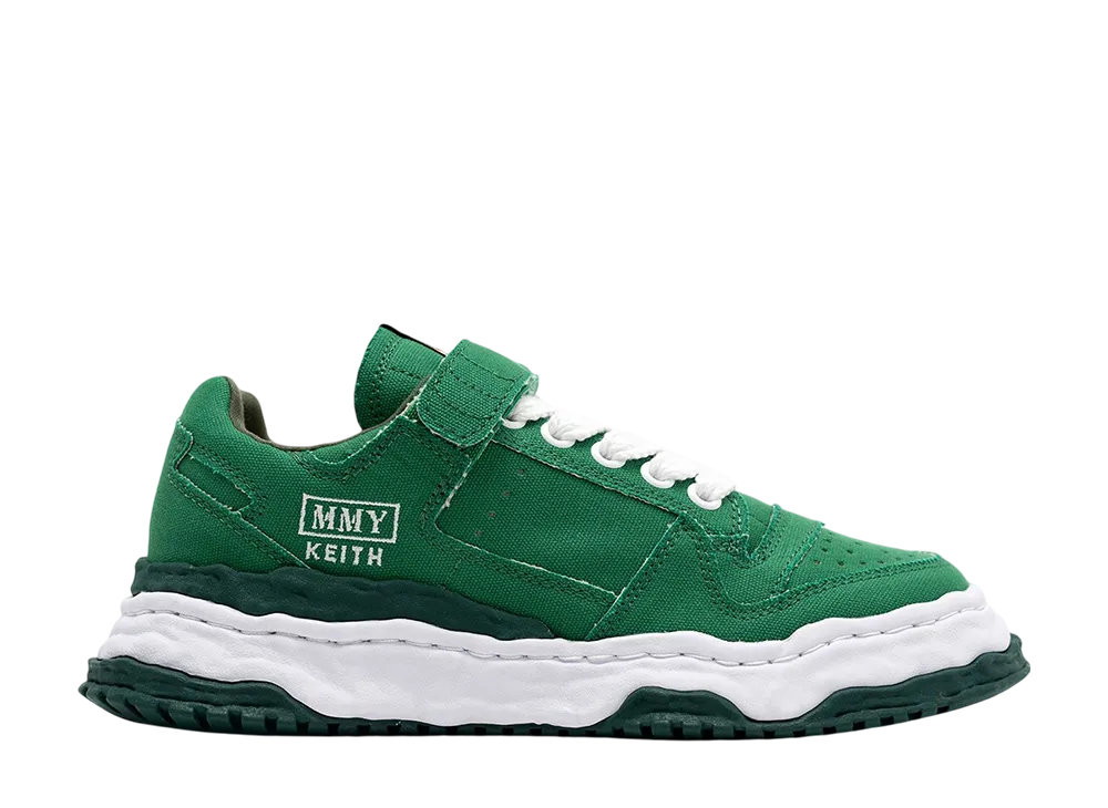 Maison MIHARA YASUHIRO KEITH OG Sole Canvas Low-top Sneaker "Cl Green"