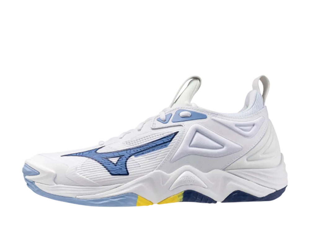 Mizuno Wave Momentum 3 "White/Navy/Blue"