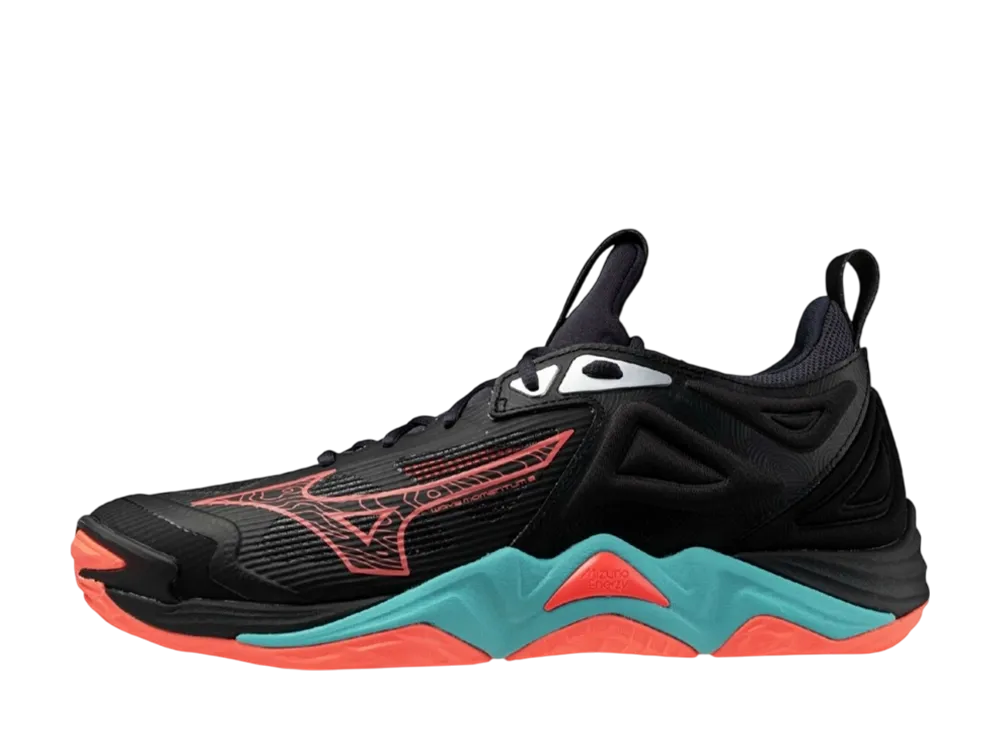 Mizuno Wave Momentum 3 "Black/Orange/Blue"