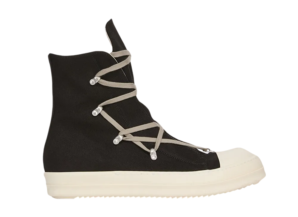 Rick Owens DRKSHDW FW24 Porterville Hexa High "Black/Pearl/Milk/Milk"