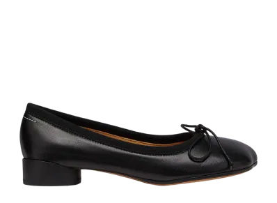 MM6 Maison Margiela Women's Anatomic Classic Ballet Flats "Black"
