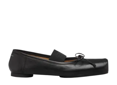 MM6 Maison Margiela Women's Ballet Flats "Black"
