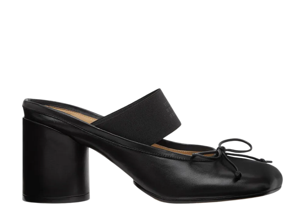 MM6 Maison Margiela Women's Anatomic Numeric Sandals "Black"