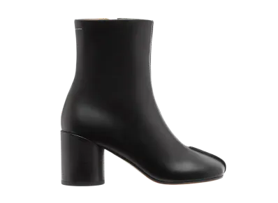 MM6 Maison Margiela Women's Anatomic Stitch Ankle Boots "Black"