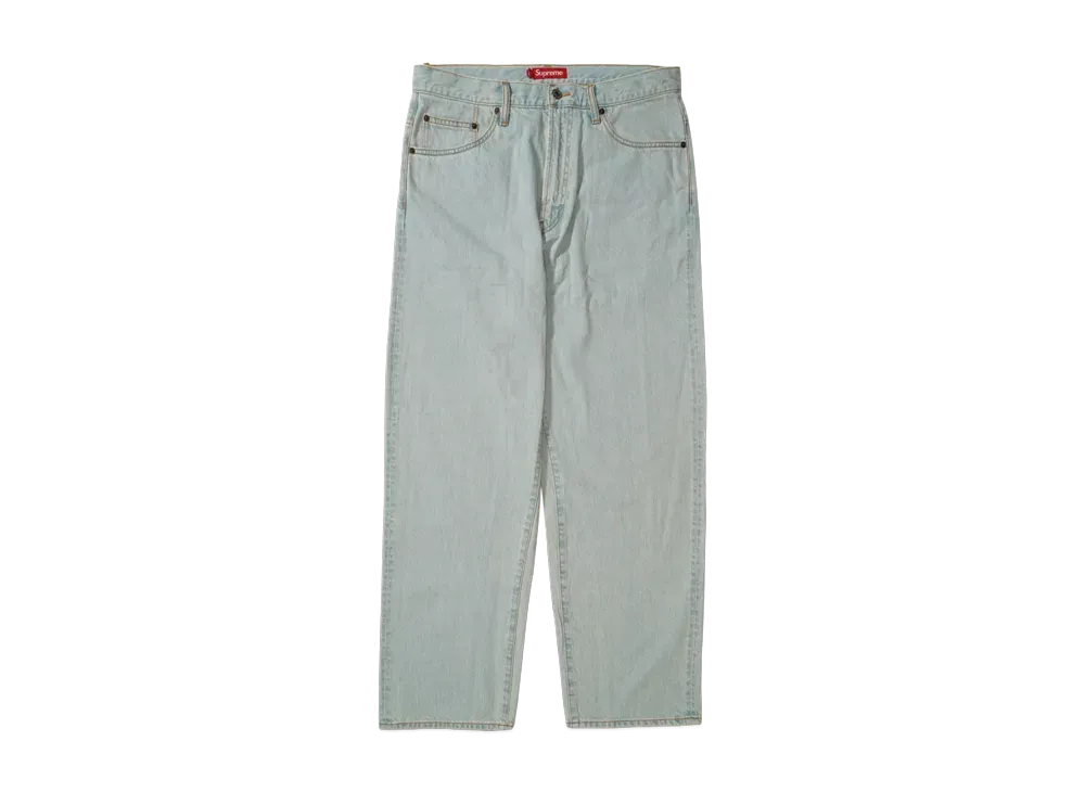 Supreme Baggy Jean (25FW) "Light Washed Indigo"