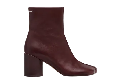 MM6 Maison Margiela Women's Anatomic Ankle Boots "Brown"