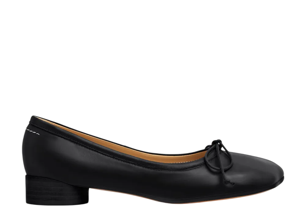 MM6 Maison Margiela Women's Anatomic Ballet Flats "Black"