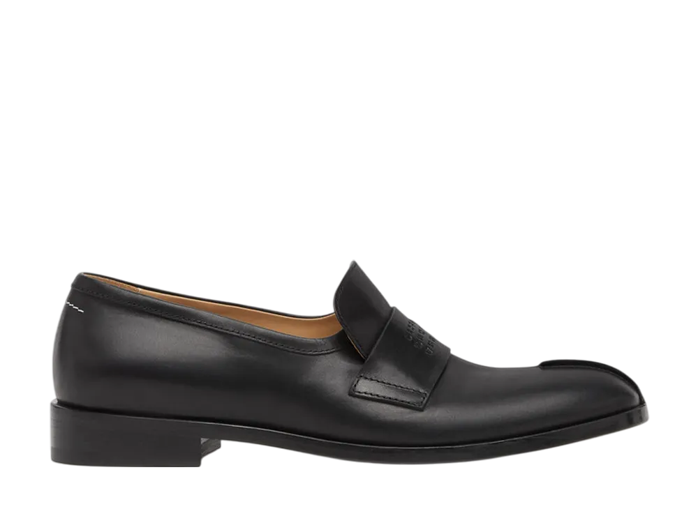 MM6 Maison Margiela Women's New Classic Stitch Moccasins "Black"