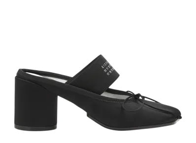 MM6 Maison Margiela Women's Anatomic Numeric Ballet Sandal "Black"