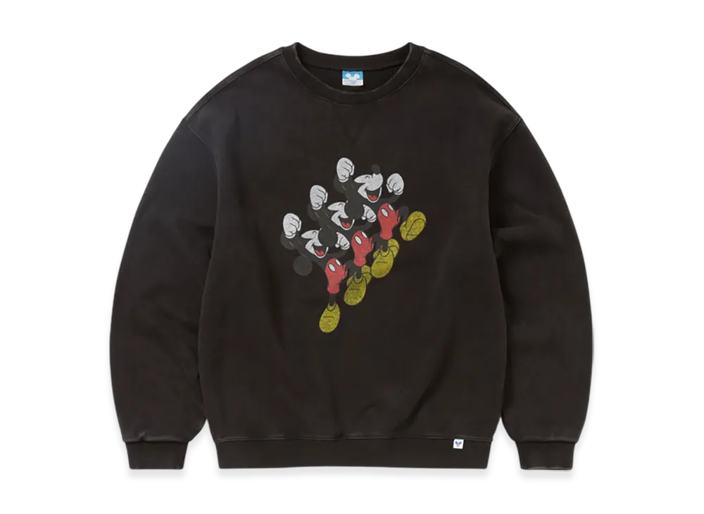 thisisneverthat x Disney Mickey Bounce Crewneck "Black"