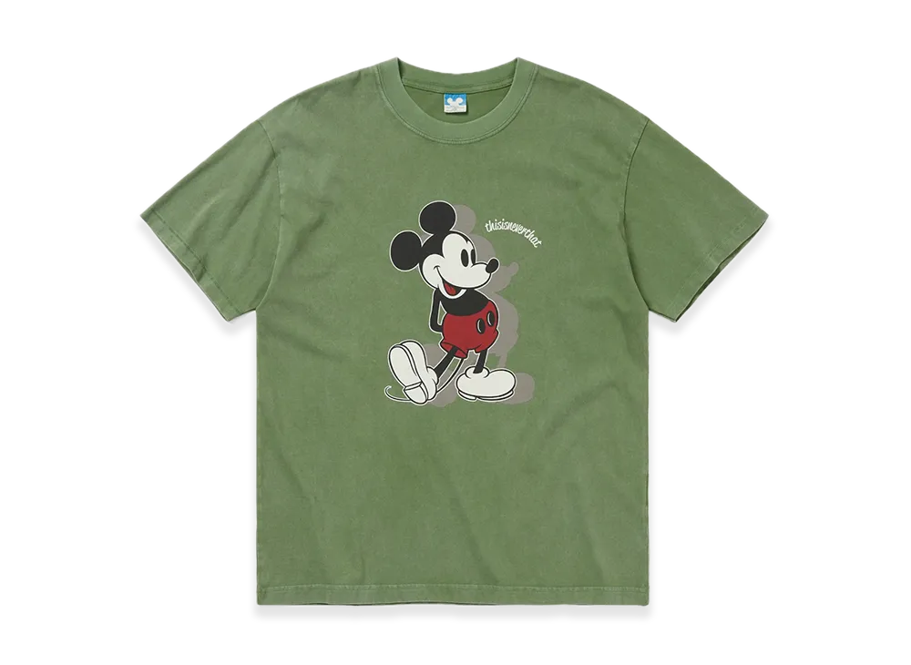 thisisneverthat x Disney Mickey Classic Tee "Green"