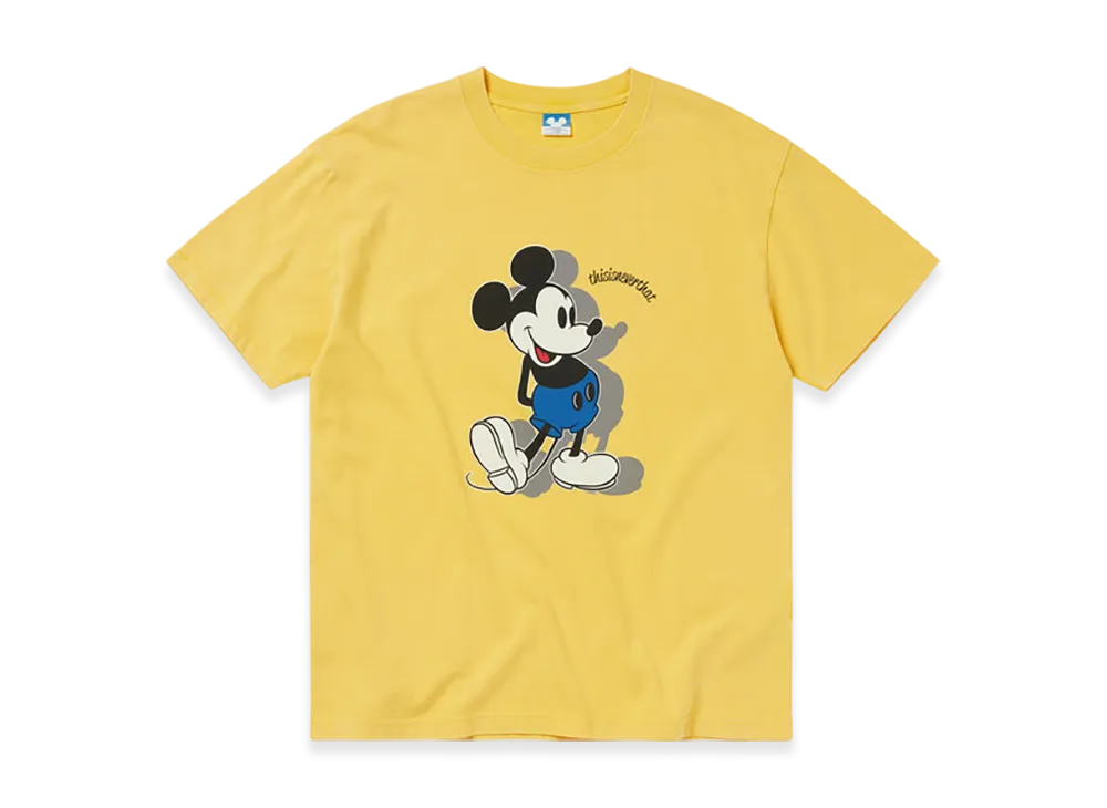 thisisneverthat x Disney Mickey Classic Tee "Yellow"
