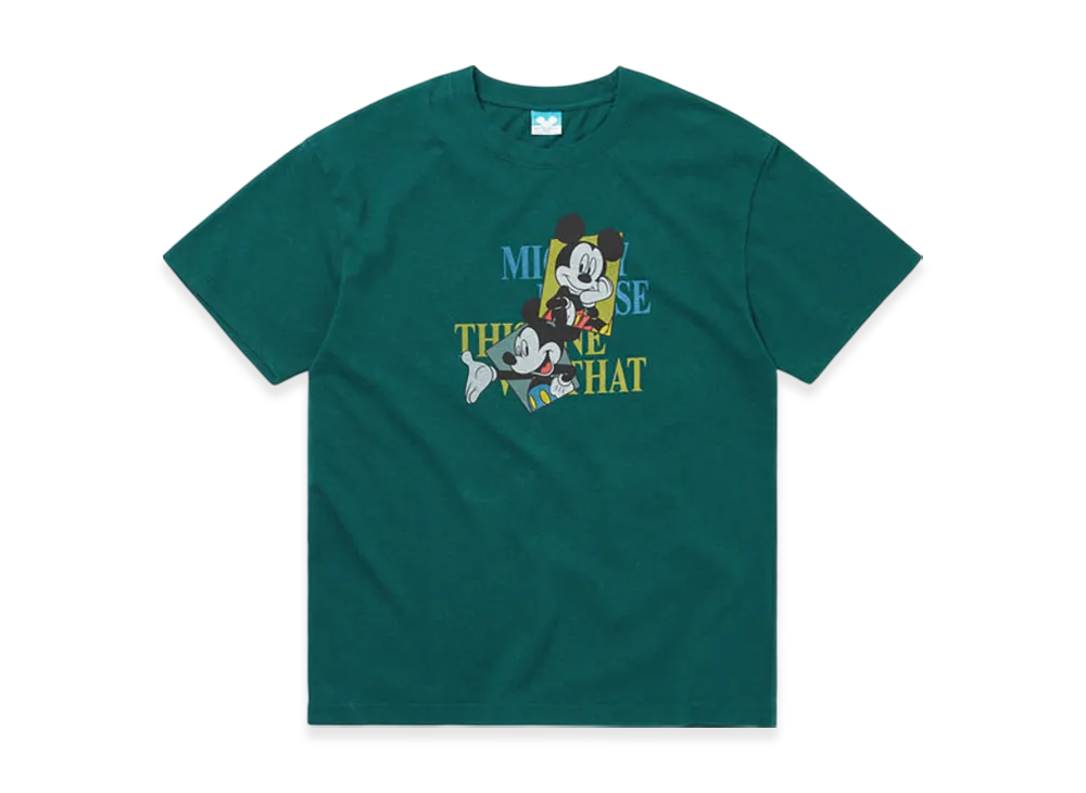 thisisneverthat x Disney Mickey Frame Tee "Forest"