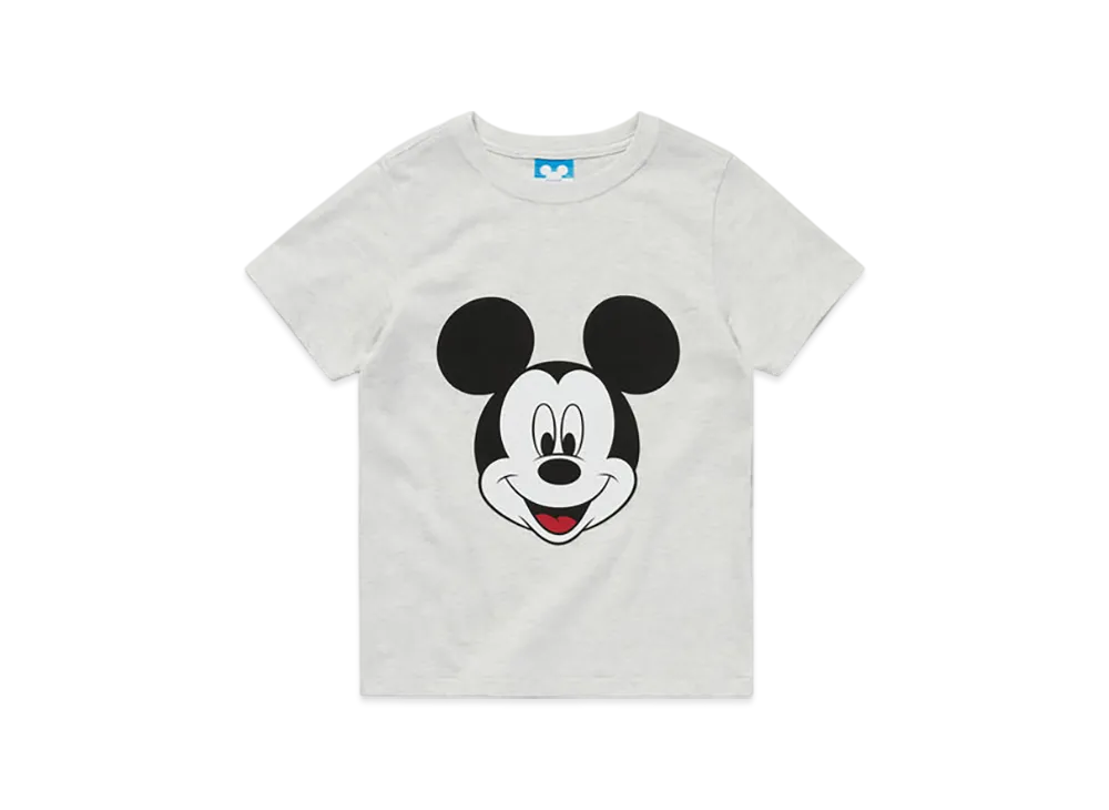 thisisneverthat x Disney Mickey Kids Tee "Light Heather Grey"