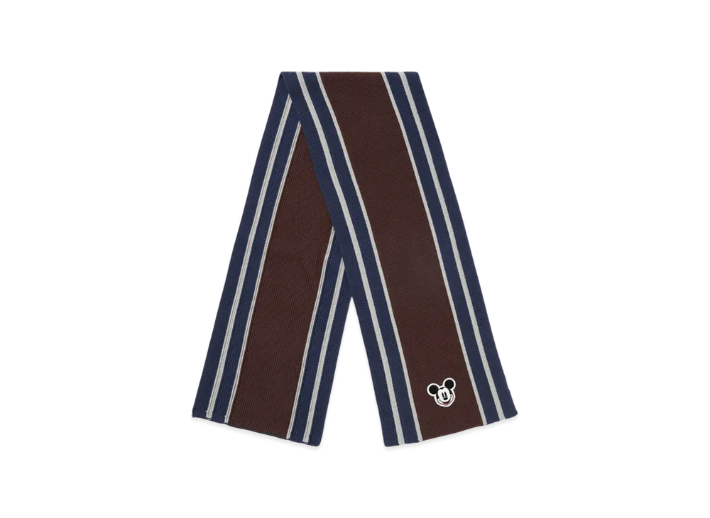 thisisneverthat x Disney Mickey Scarf "Blue/Brown"