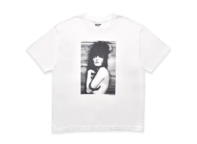 MINEDENIM Stie-lo x Irina.L "Sideways Figure" T-SH "White"