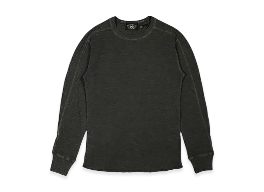 RRL Ralph Lauren Textured Crewneck "Black"