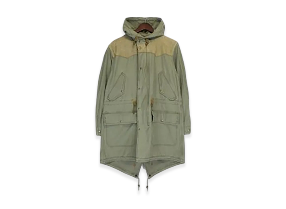 RRL Ralph Lauren Wilson Parka Unlined Coat "Olive"
