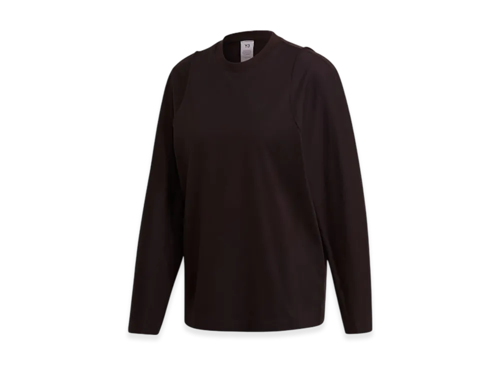 Y-3 W Classic Tailored LS Tee "Black"