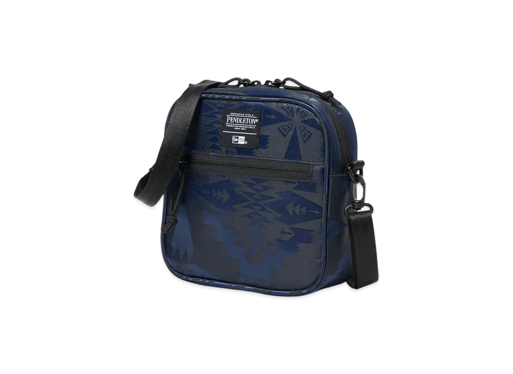 NEW ERA x Pendleton Square Shoulder Pouch 1.5L "Navy"