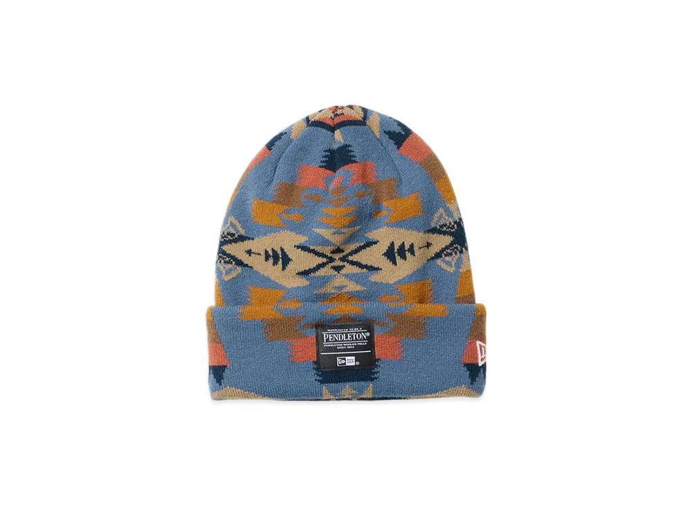 NEW ERA x Pendleton Basic Cuff Knit "Navy"