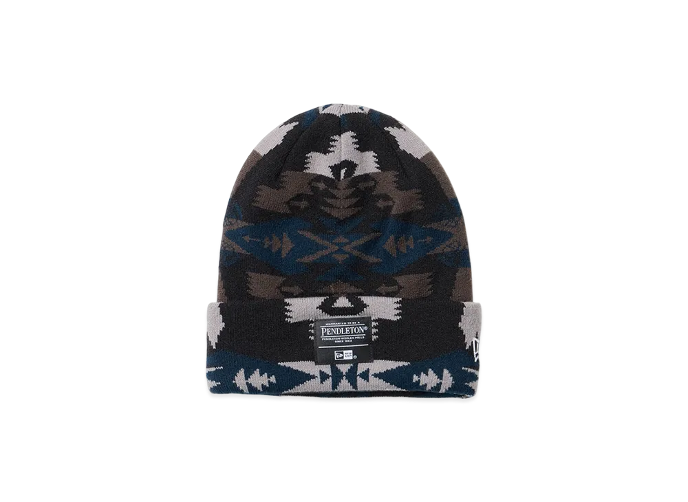 NEW ERA x Pendleton Basic Cuff Knit "Black"