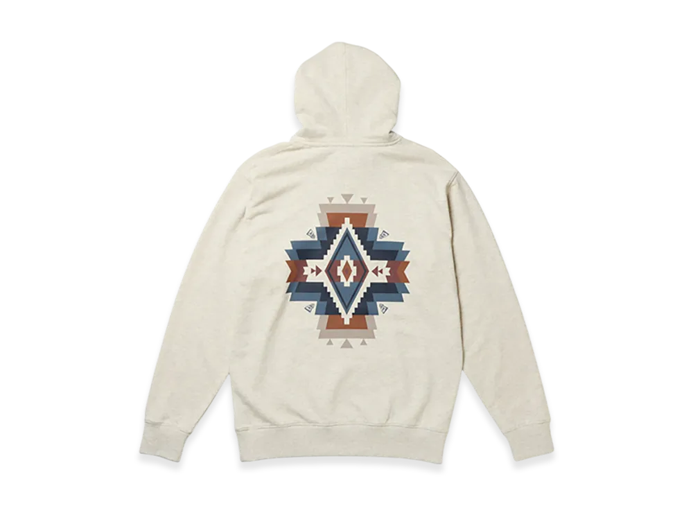 NEW ERA x Pendleton French Terry Sweat Pullover Hoodie "White"