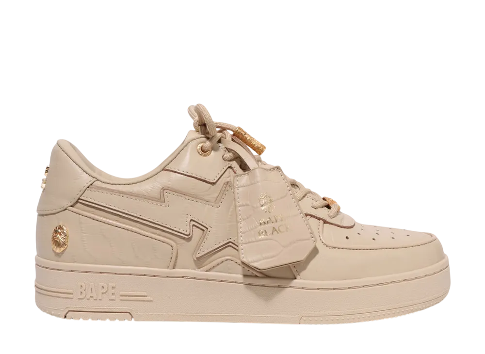 アベイシングエイプ ベイプ ブラック ベイプスタ アイコン "ベージュ"