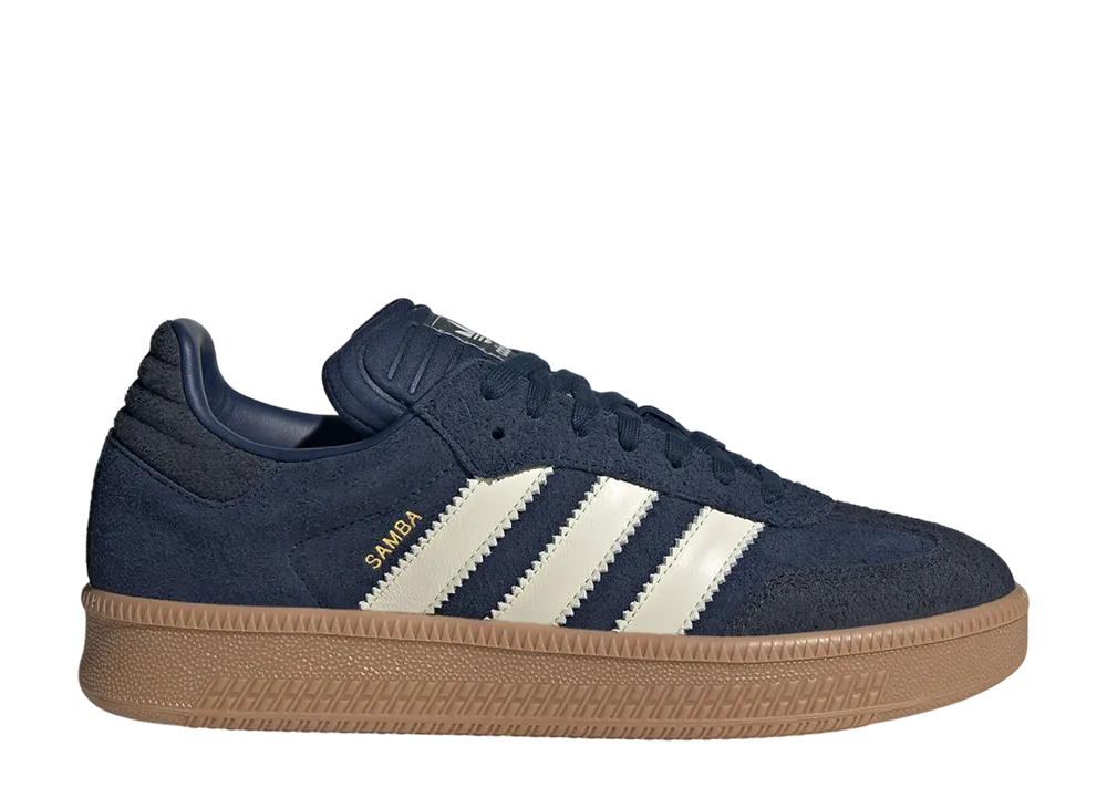 アディダスオリジナルス サンバ XLG "ナイトインディゴ/クリームホワイト/ガム"