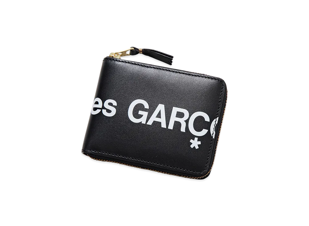 COMME des GARCONS Huge Logo Wallet "Black"