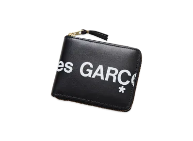 COMME des GARCONS Huge Logo Wallet "Black"