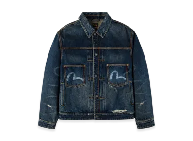 GDC x EVISU Washed Type 2 Denim Jacket "Indigo"
