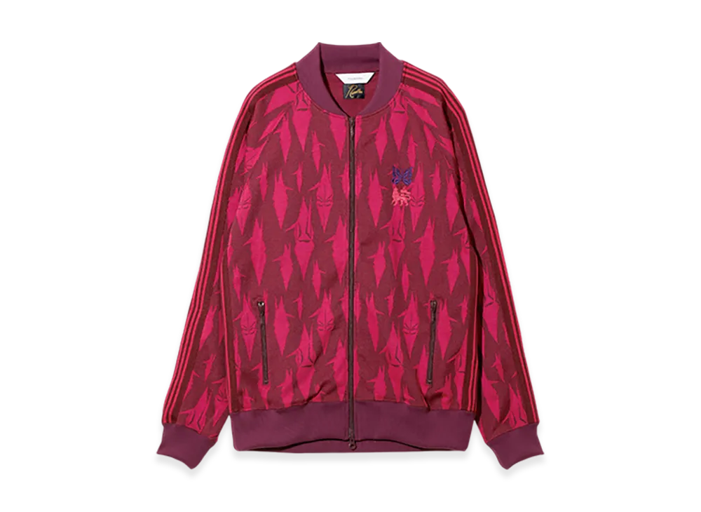 NEEDLES x Sasquatchfabrix. Track Jacket "Origami Crane" "Red"