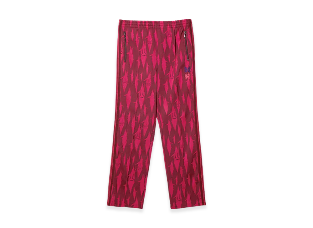 NEEDLES x Sasquatchfabrix. Track Pant "Origami Crane" "Red"