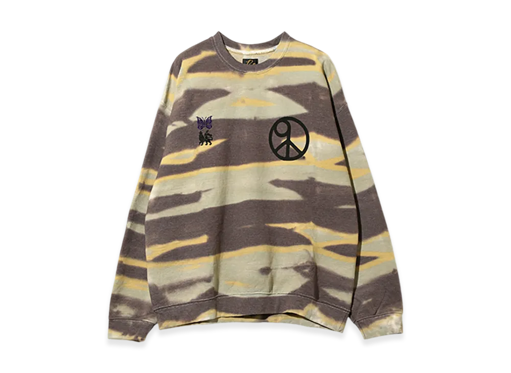 NEEDLES x Sasquatchfabrix. Slowgun Sweat "Peace To World" / Tie Dye "Multi"