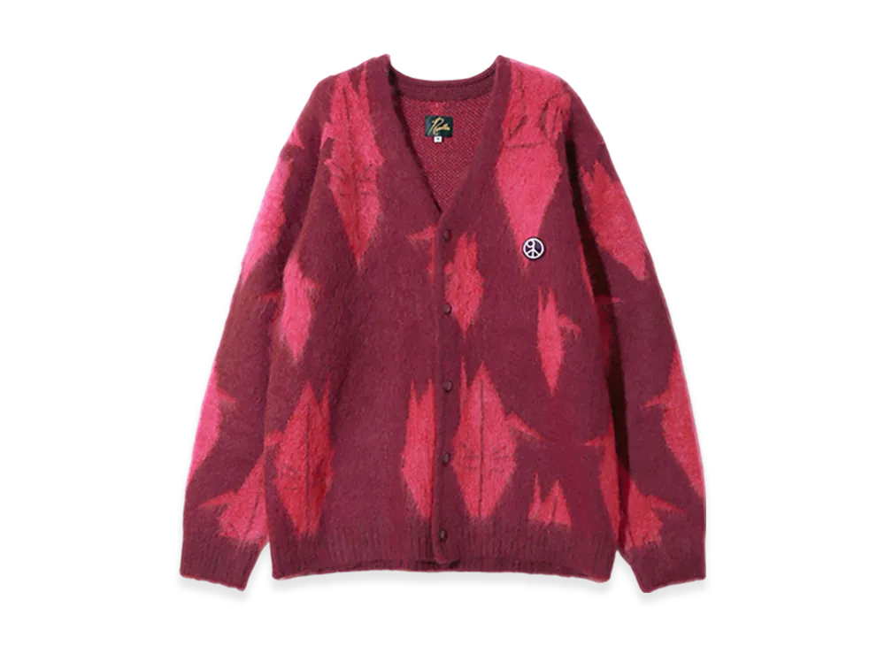 NEEDLES x Sasquatchfabrix. Mohair Knit "Origami Crane "Red"