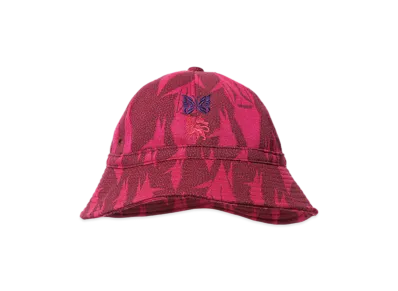 NEEDLES x Sasquatchfabrix. Bucket Hat "Origami Crane" "Red"