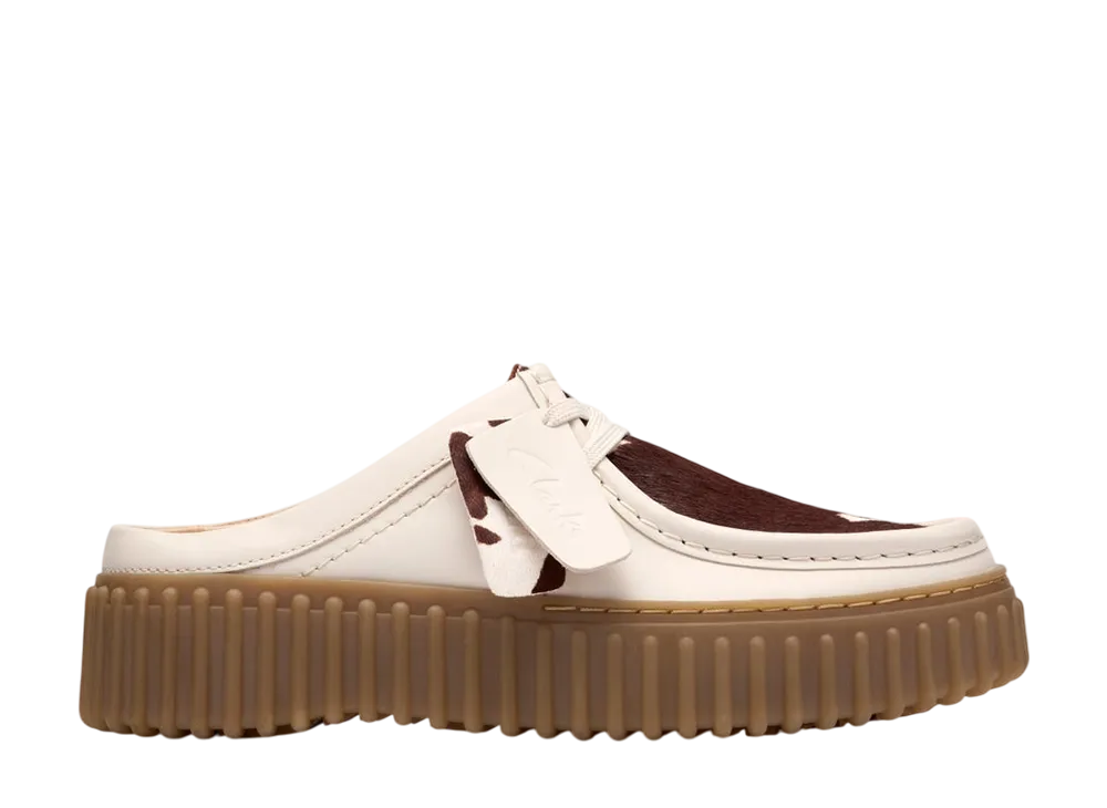 Clarks Women's Torhill Mule "Cow Print"