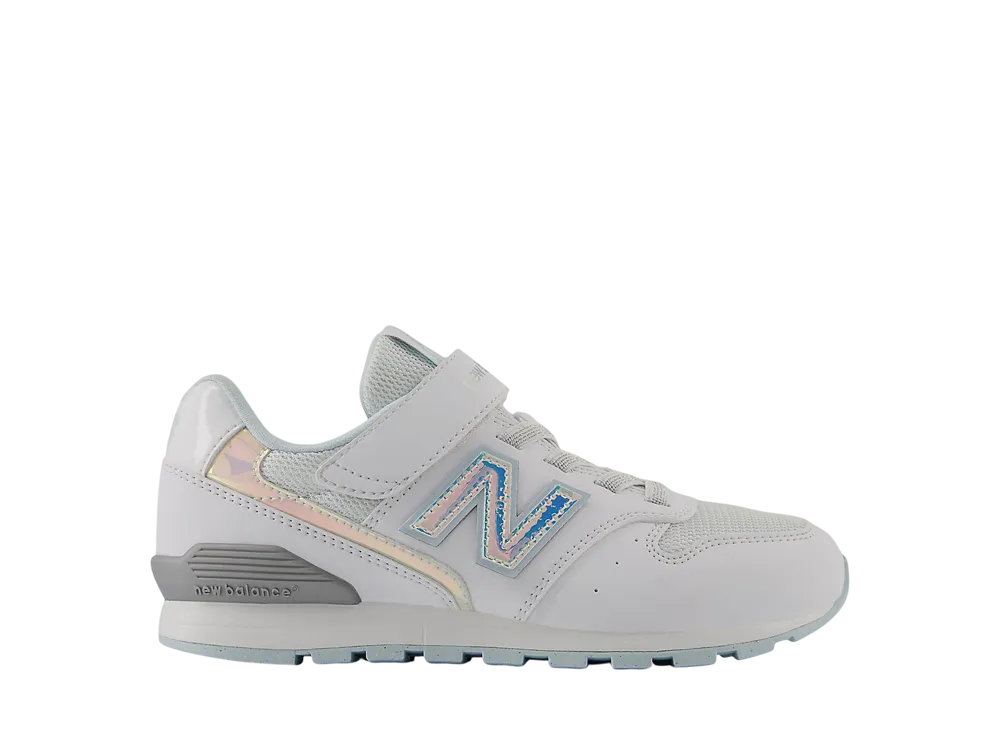 ニューバランス GS 996 "ホワイト/シルバーメタリック" (キッズ)