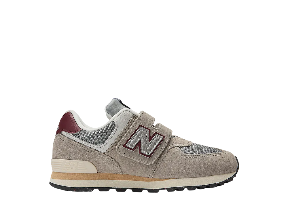 New Balance PS 574 "Arid Stone/Monarch Burgundy"