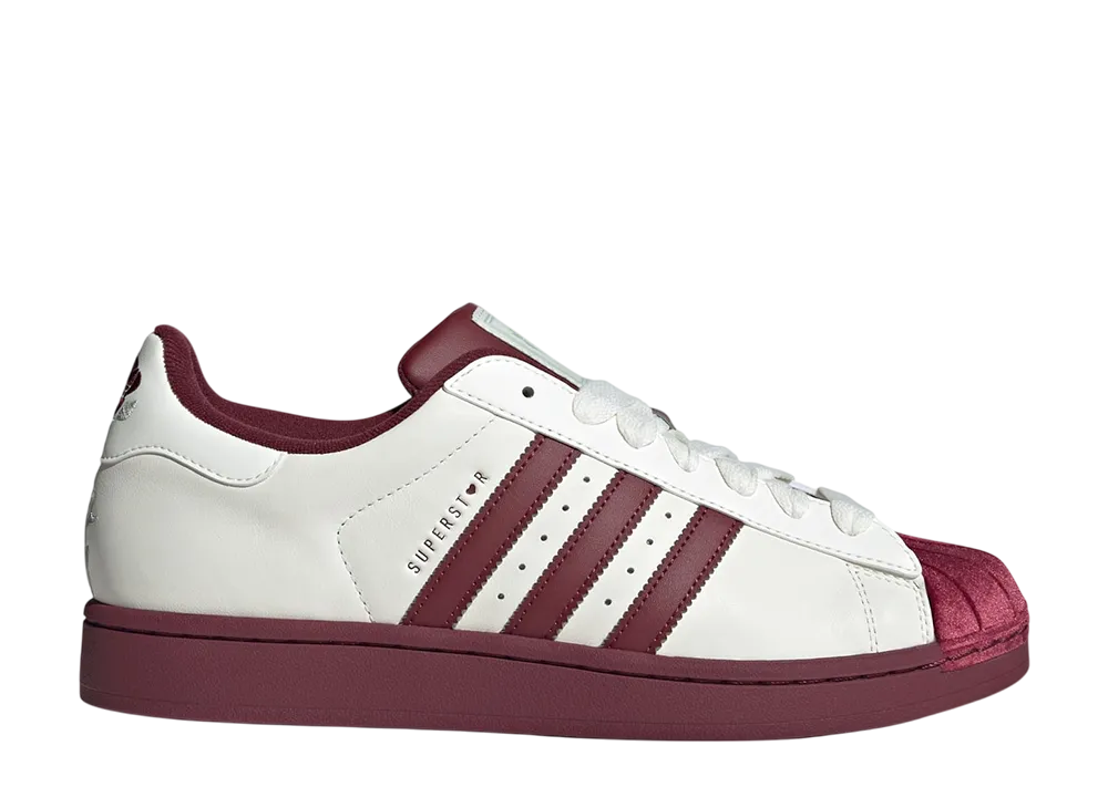 アディダスオリジナルス スーパースター2 "オフホワイト/シャドウレッド"