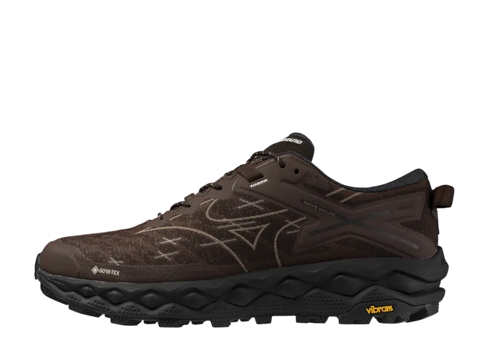 ミズノ ウェーブムジン LS ゴアテックス "ダークブラウン/ブラウン/ブラック"