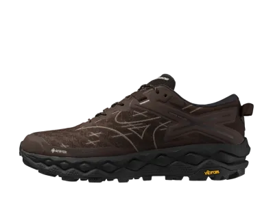 ミズノ ウェーブムジン LS ゴアテックス "ダークブラウン/ブラウン/ブラック"