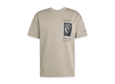 adidas National Geographic UF Aeroready Graphic Short Sleeve T-Shirt "Putty Beige"