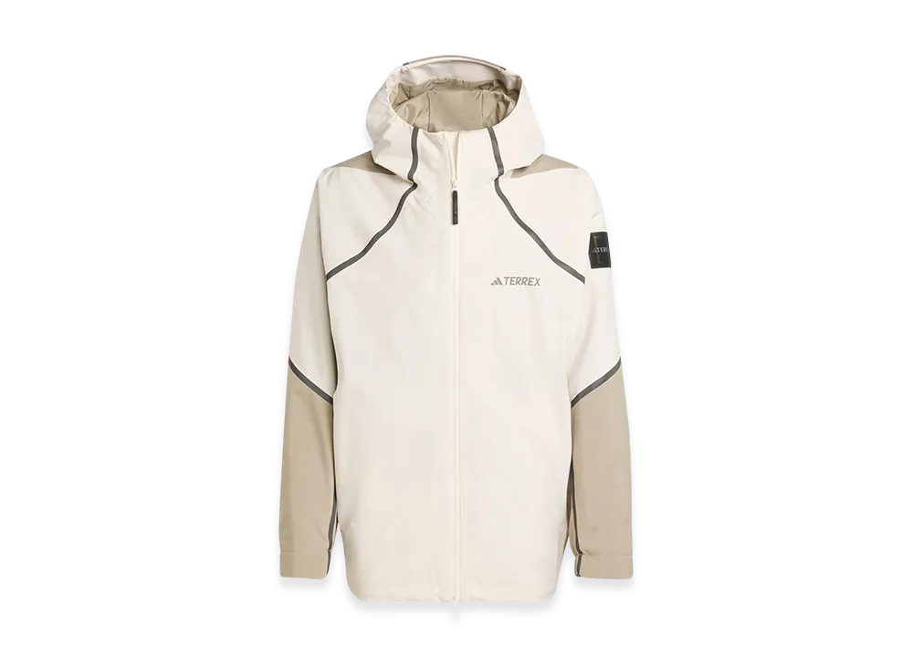 adidas National Geographic Waterproof Climaproof Rain Jacket "Alumina/Silver Pebble"