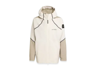 adidas National Geographic Waterproof Climaproof Rain Jacket "Alumina/Silver Pebble"