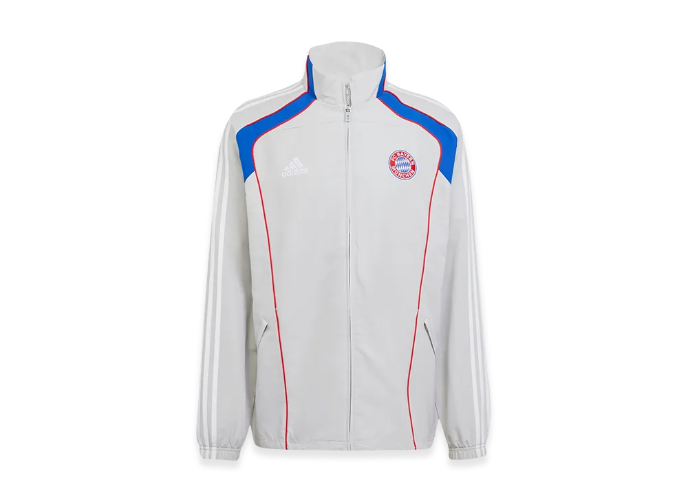 adidas FC Bayern UBP Track Top "Team Light Grey"