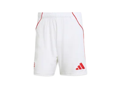 adidas Arsenal 25/26 Home Shorts "White/Better Scarlet"